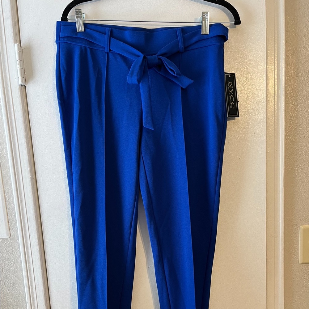 Royal blue dress pants TTS NWT